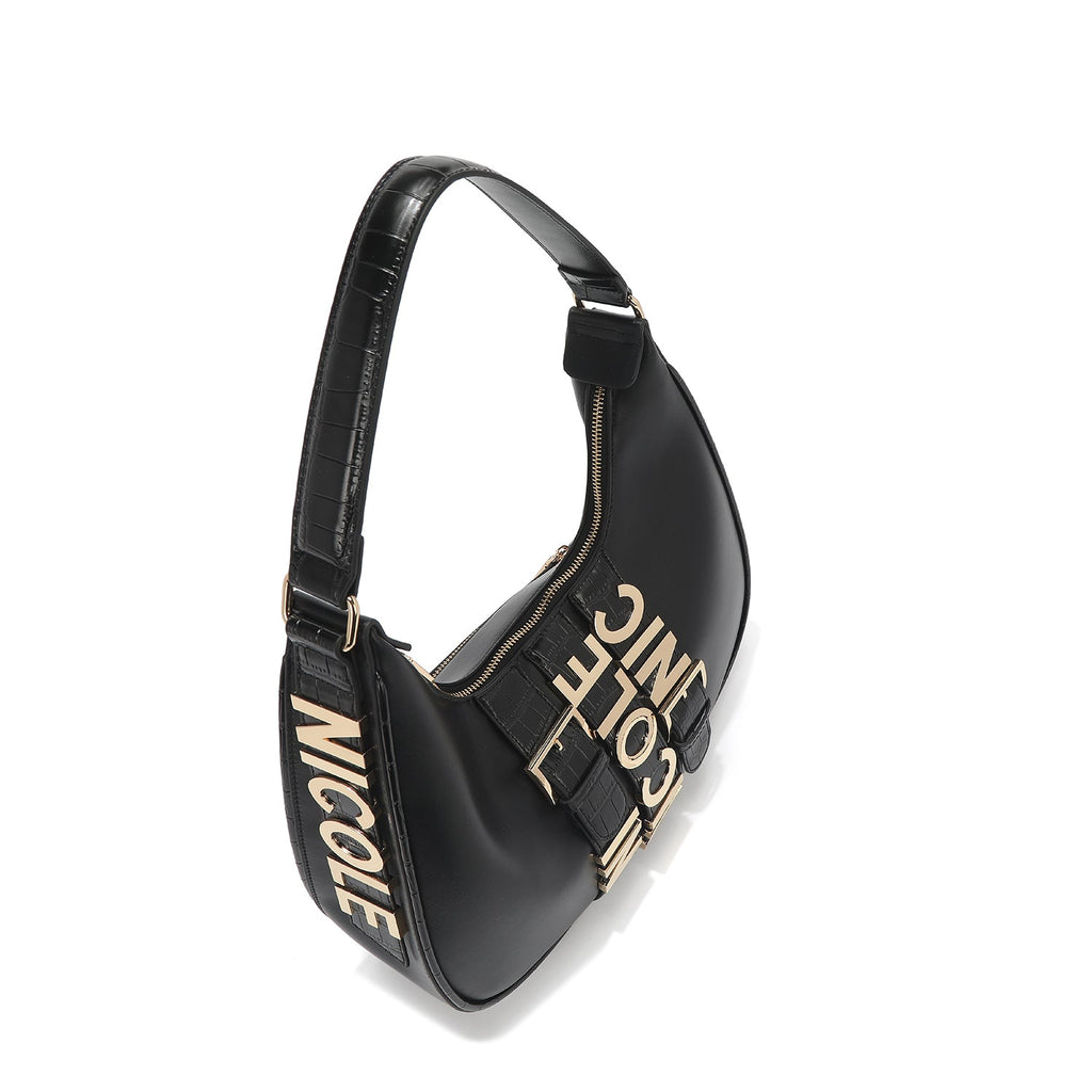 CALISTA BOLSO DE HOMBRO GRANDE (NEGRO)-4
