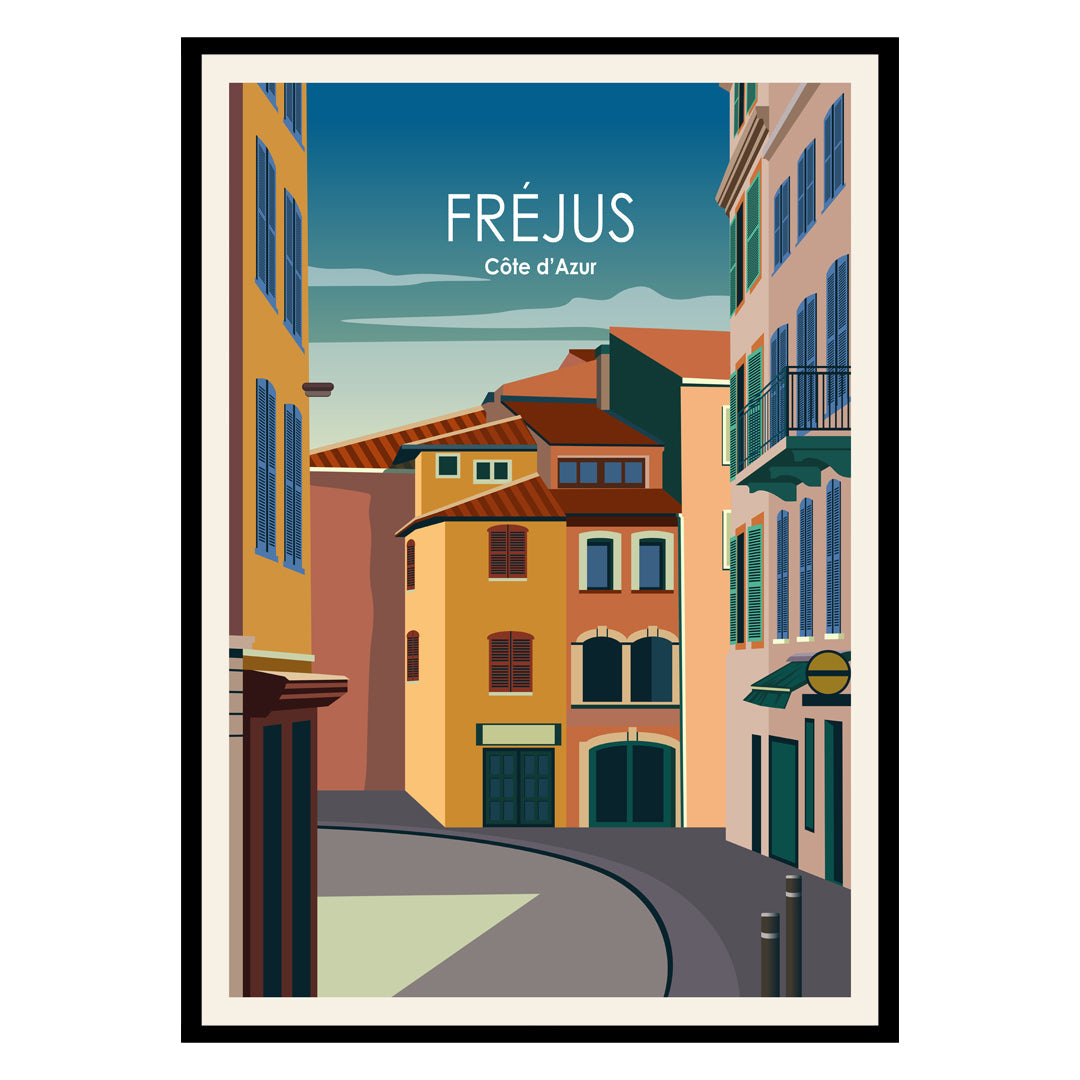 Fréjus Côte d'Azur Poster-0